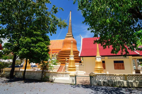 Stupa Chedi Chrámu Wat Mongkol Nimit Phuketu Thajsko — Stock fotografie