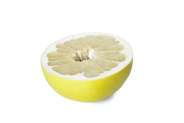 Halv Färsk Fruktpomelo — Stockfoto