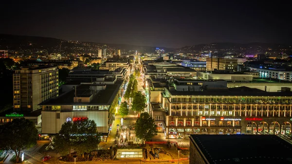 Akşam atış Stuttgart — Stok fotoğraf