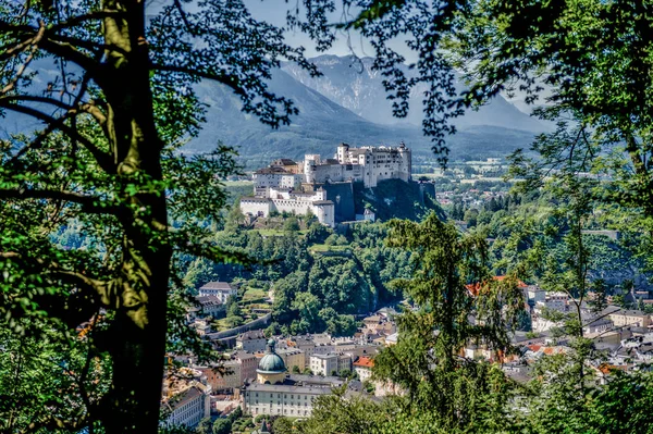 Salzburg stad overdag — Stockfoto
