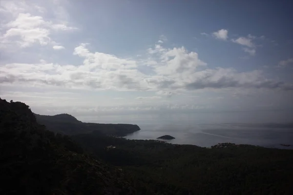 Akdeniz Deki Büyük Ejderha Mallorka Adasından Güzel Bir Bakış Açısı — Stok fotoğraf