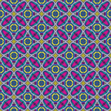 Soyut Desen Arabesk Geometrik Arkaplan tekrarlanıyor. Arapça, Portekizce, Portekizce Halı, Döşeme, Tekstil, Dijital Kağıt, Kumaş Dokusu. 