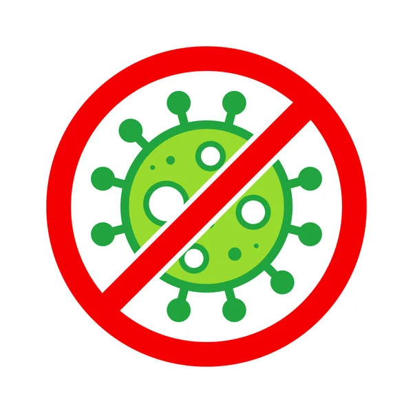Wuhan Corona Virüsü, Ncov, Mers-Cov Ortadoğu Solunum Sendromu Coronavirus Stop, Block, Anti Stamp. Vektör 2019-2020. Uyarı İşareti, Koruma Sembolü, Risk Bölgesi. Çin Ölümcül Zatürree Hastalığı