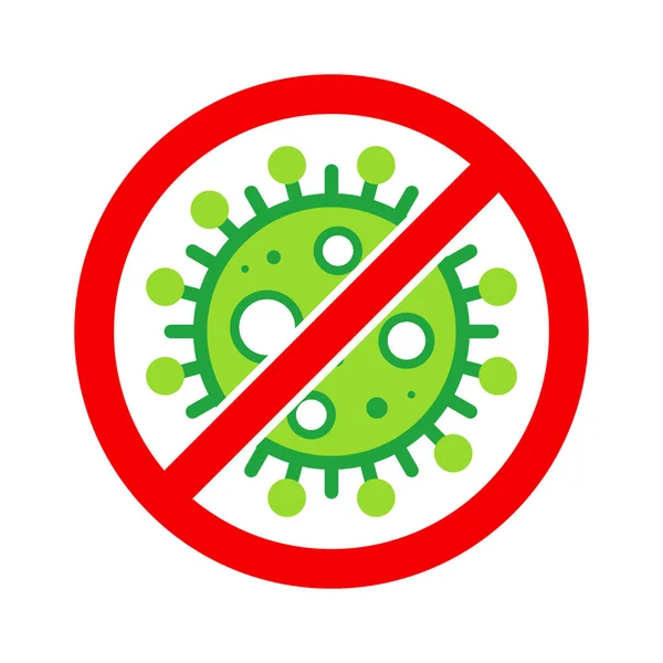 Wuhan Corona Virüsü, Ncov, Mers-Cov Ortadoğu Solunum Sendromu Coronavirus Stop, Block, Anti Stamp. Vektör 2019-2020. Uyarı İşareti, Koruma Sembolü, Risk Bölgesi. Çin Ölümcül Zatürree Hastalığı