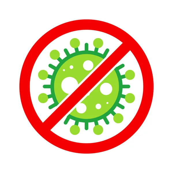 Wuhan Corona Virüsü, Ncov, Mers-Cov Ortadoğu Solunum Sendromu Coronavirus Stop, Block, Anti Stamp. Vektör 2019-2020. Uyarı İşareti, Koruma Sembolü, Risk Bölgesi. Çin Ölümcül Zatürree Hastalığı