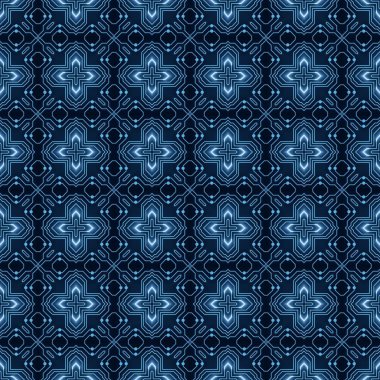 Devre Kurulu Kusursuz Desen, Dijital Arkaplan. Yaratıcı Fütürist Donanım Anakart Çizimi. Bilgi Teknolojisi, Yüksek Teknoloji, Veritabanı Dokuları, Yapay Zeka