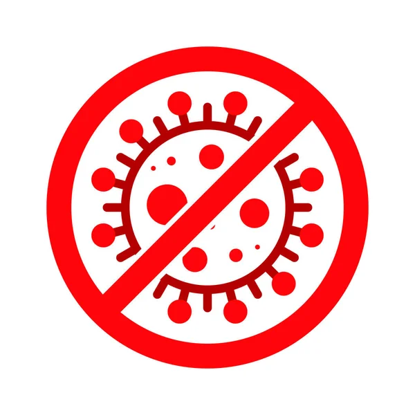 Wuhan Corona Virus Covid Ncov Mers Cov Novel Coronavirus Stop — Stockový vektor