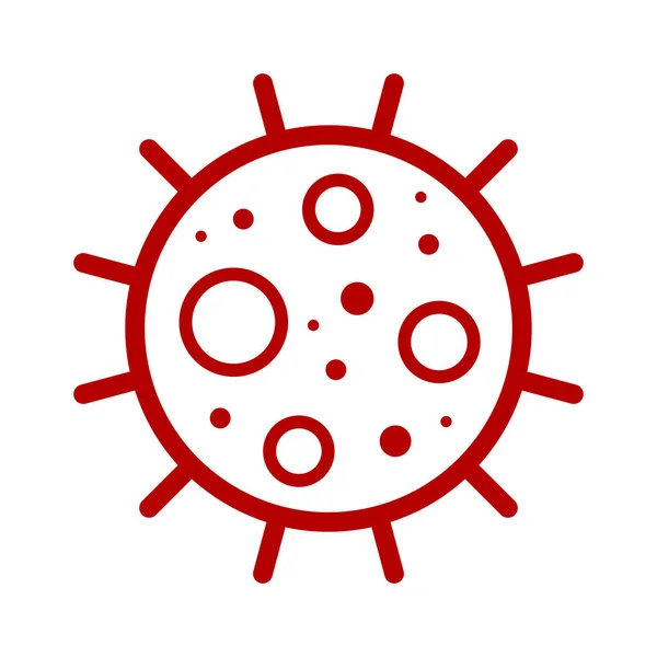 Wuhan Corona Virus Covid Ncov Mers Cov Novel Coronavirus Cell — Wektor stockowy