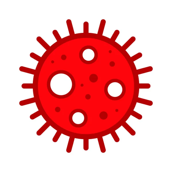 Wuhan Corona Virus Covid Ncov Mers Cov Novel Coronavirus Cell — стоковий вектор