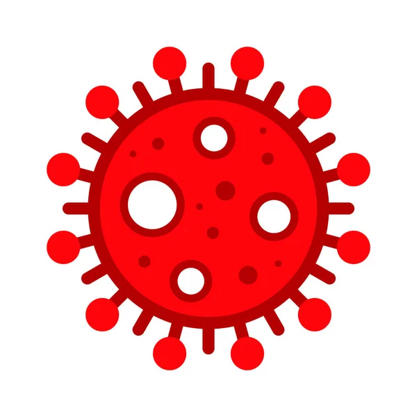 Wuhan Corona Virus Covid Ncov Mers Cov Novel Coronavirus Cell — Archivo Imágenes Vectoriales