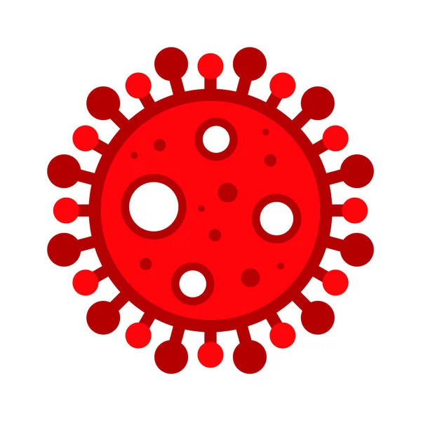 Wuhan Corona Virus Covid Ncov Mers Cov Novel Coronavirus Cell — Archivo Imágenes Vectoriales