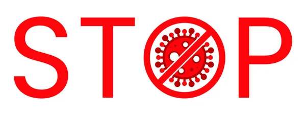 Wuhan Corona Virüsü Mesaj Uyarıyı Durdur İşareti. Covid-19, NCOV, MERS-CoV Coronavirus Blok Damgası. Kırmızı Vektör. Koruma Sembolü, Risk Bölgesi. Çin pnömoni salgını. Covid19