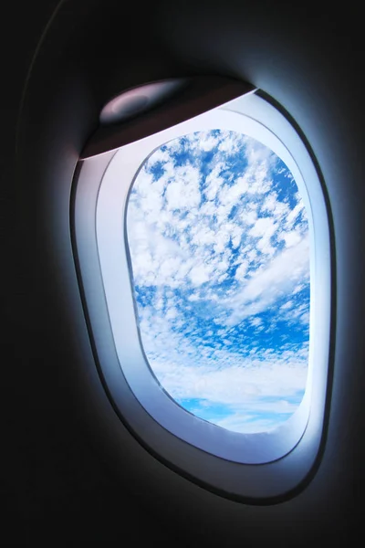 Plane Window View Plane Someplace Plane Window View People Journey — Stock Photo, Image