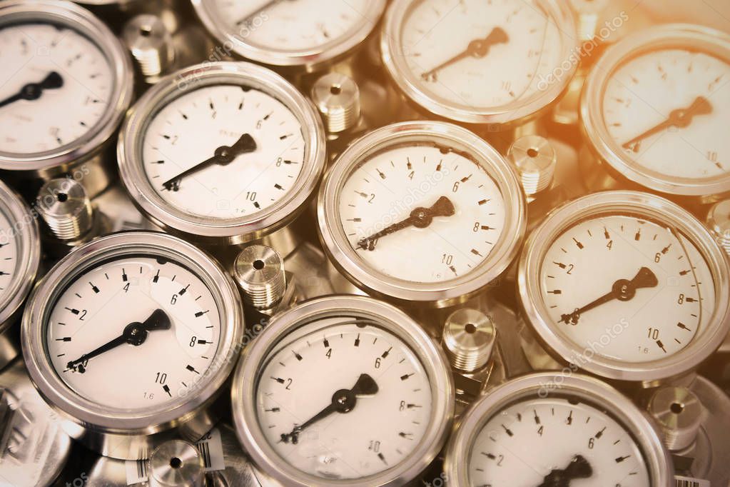 Medidor de presión mediante la medición de la presión en el proceso de ...