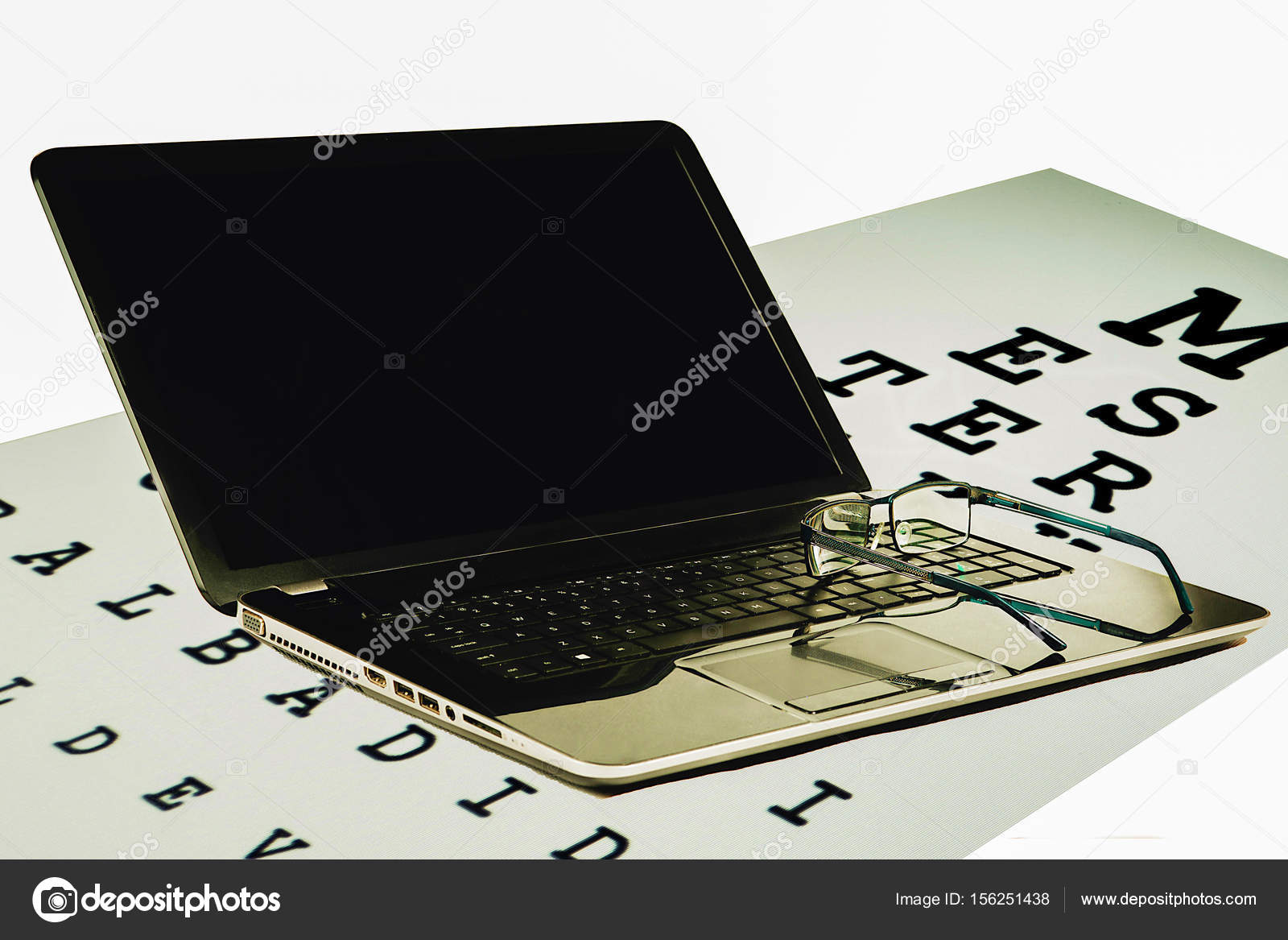 Computer Eye Chart