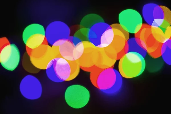 Background Blurred Bokeh Lights Ceremonies — Stock Photo, Image