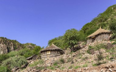 Cibuti dağlarında Banquale Köyü