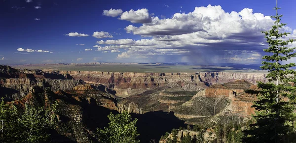 Grand Canyon National Scenic View Paisagem Dia Sol — Fotografia de Stock