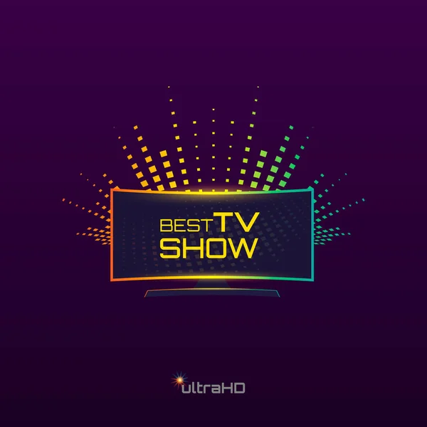Best Tv Show — Stock Vector
