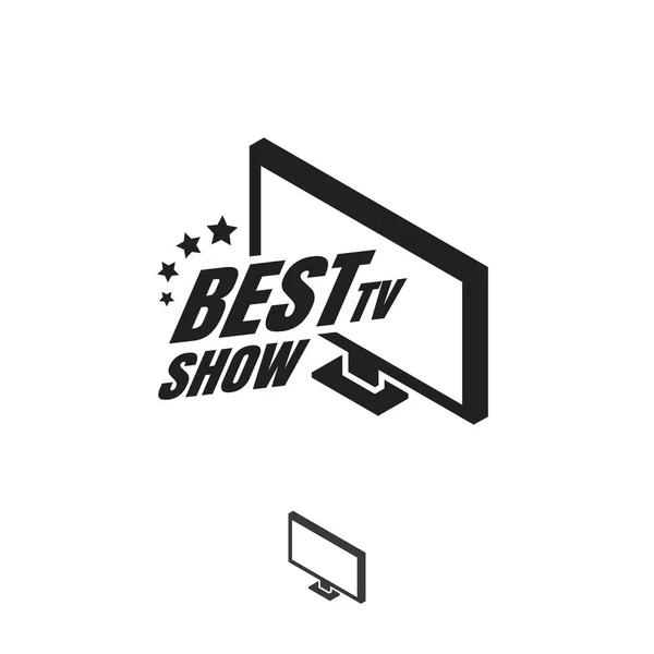 TV show logo — Stockový vektor