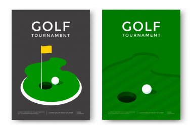 Golf poster tasarımı