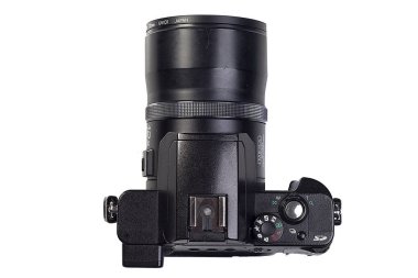 Dijital fotoğraf makinesi Üstten Görünüm