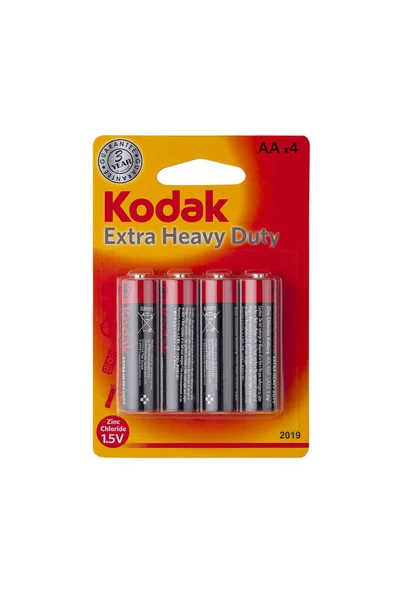 Kiev, Ukraine - February 6, 2017 Battery Pack Kodak AA — Stock Photo, Image