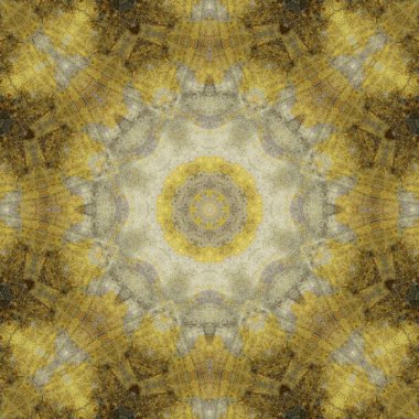 renkli desenli fraktal arkaplan