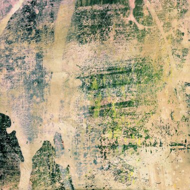 Güzel, eski, renkli duvar kâğıdı