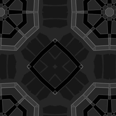 koyu dokulu geometrik arkaplan