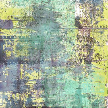 Güzel, eski, renkli duvar kâğıdı