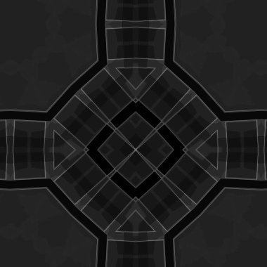 koyu dokulu geometrik arkaplan