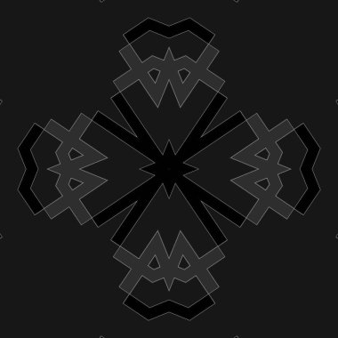 koyu dokulu geometrik arkaplan