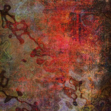 renkli desenli grungy arkaplan