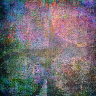 renkli desenli grungy arkaplan