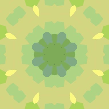 renkli desenli fraktal arkaplan