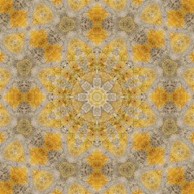 renkli desenli fraktal arkaplan