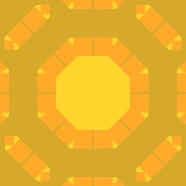 renkli desenli fraktal arkaplan