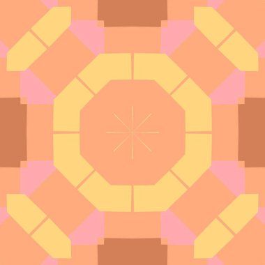 renkli parlak desenli geometrik arkaplan