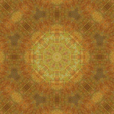 renkli desenli fraktal arkaplan