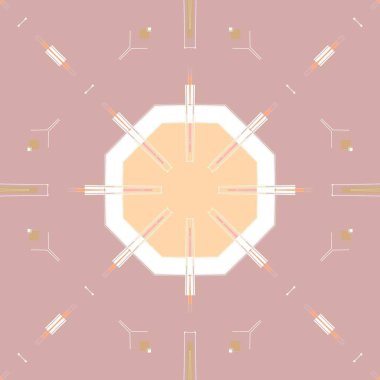 renkli parlak desenli geometrik arkaplan