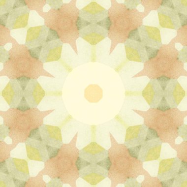 renkli desenli fraktal arkaplan