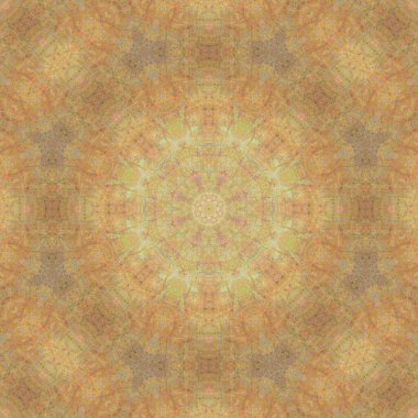 renkli desenli fraktal arkaplan