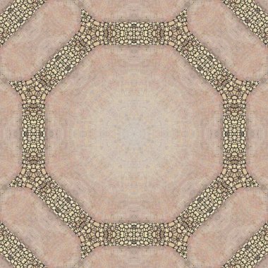 renkli desenli fraktal arkaplan