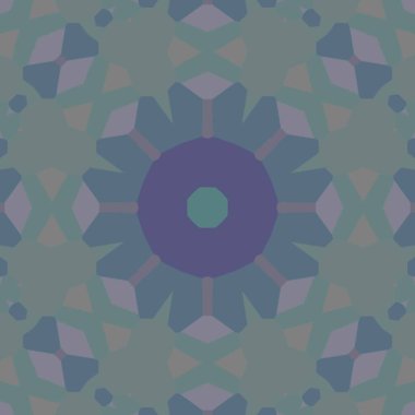 renkli desenli fraktal arkaplan