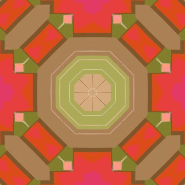 renkli parlak desenli geometrik arkaplan