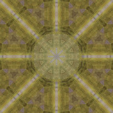 renkli desenli fraktal arkaplan