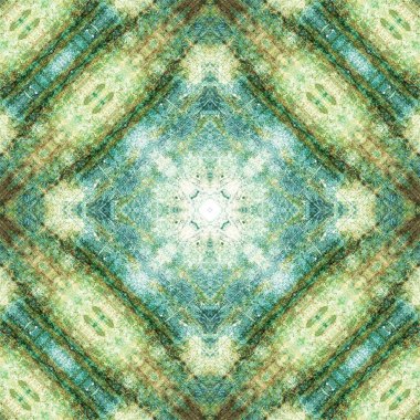 renkli desenli fraktal arkaplan