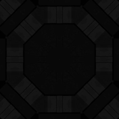 renkli desenli fraktal arkaplan