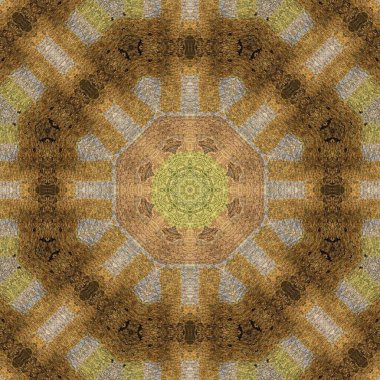 renkli desenli fraktal arkaplan